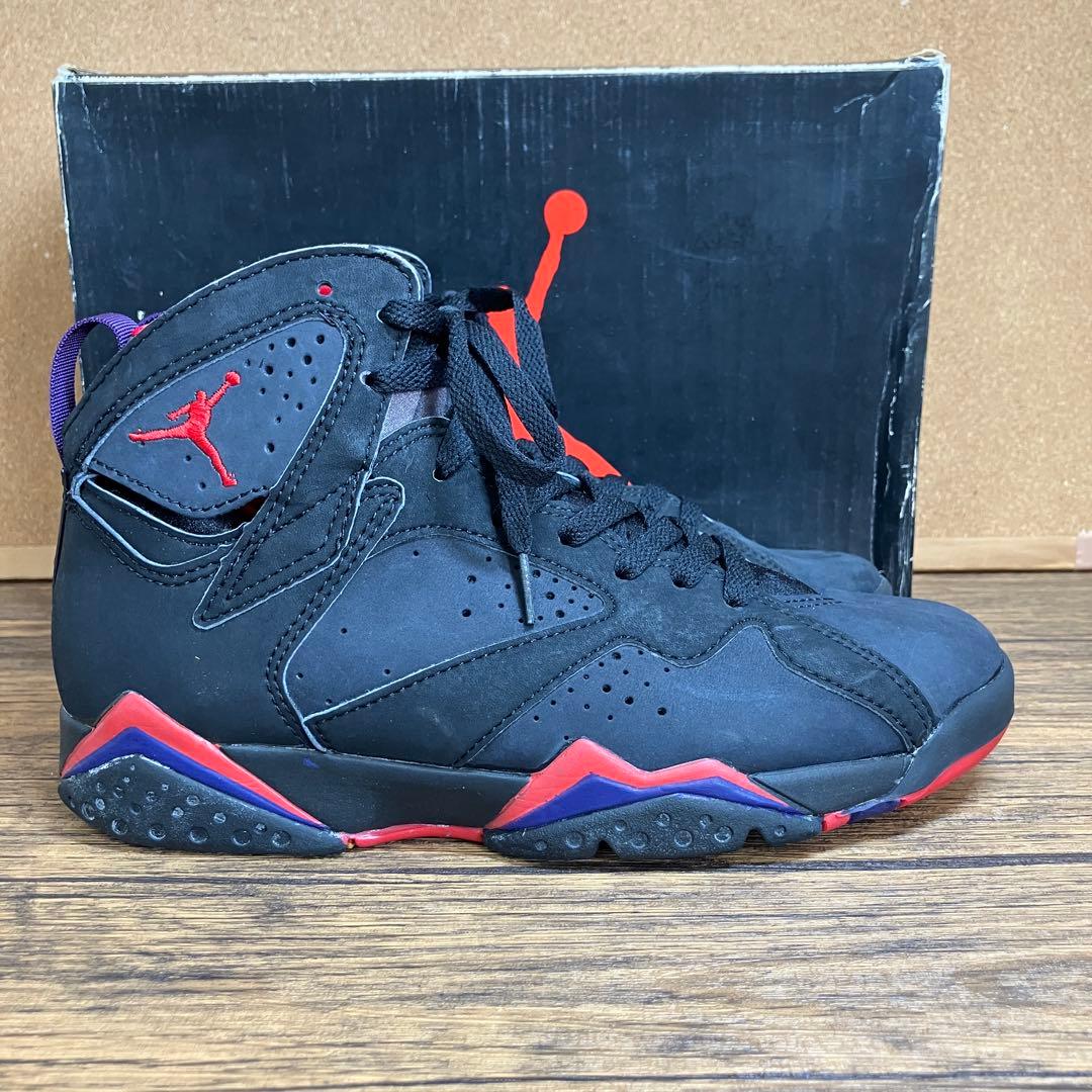 （K25897）ナイキ エアジョーダン7 OG \"ラプターズ\" 26㎝