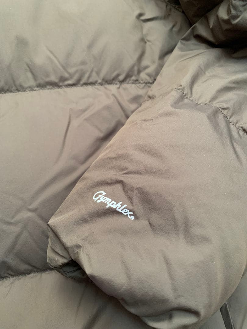 Gymphlex ホワイトグース ダウンジャケット カーキ オリーブ - メルカリ
