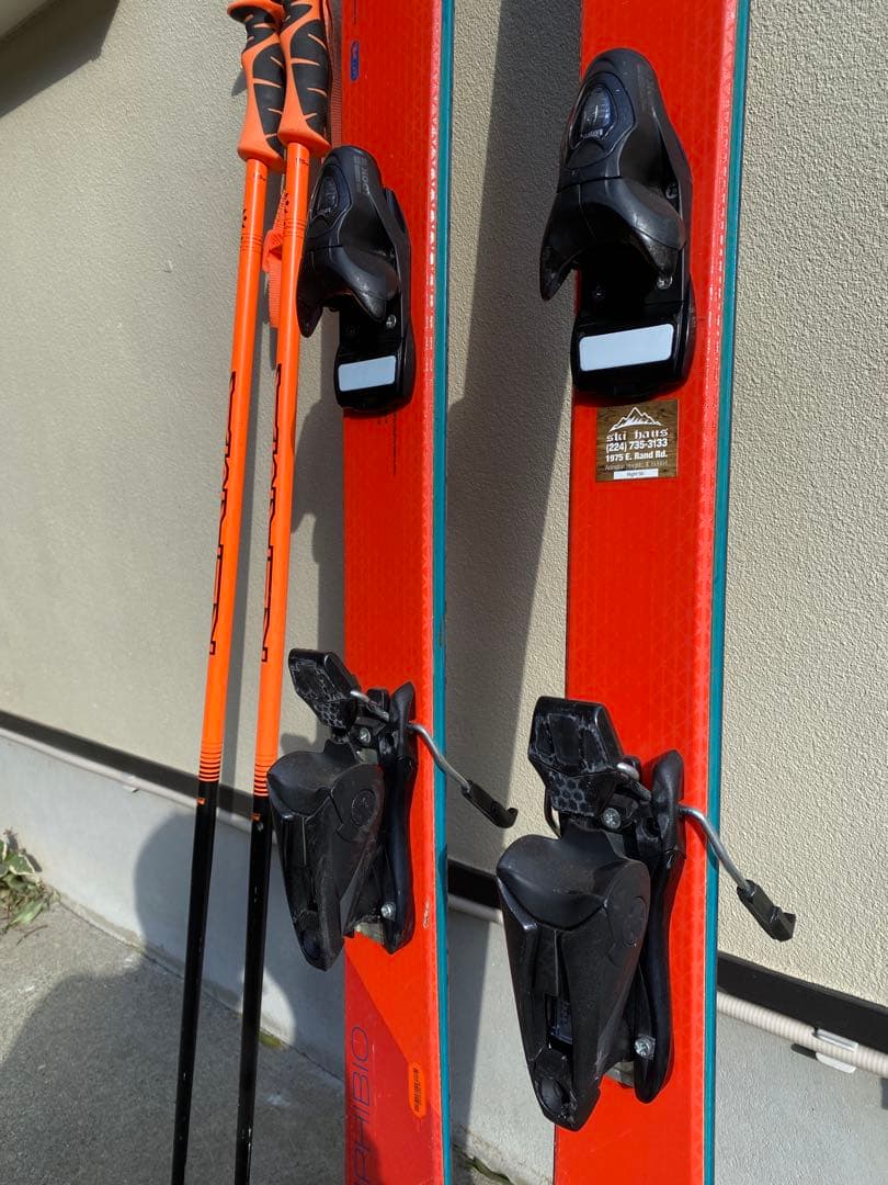 Elan amphibio 84Tiスキー板 170cm、Kermaポール付き - メルカリ