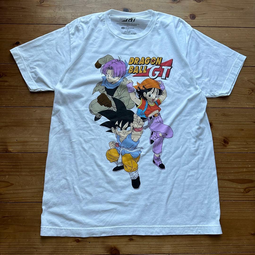 超希少 ドラゴンボールGT 悟空 トランクス パン アニメ プリントT