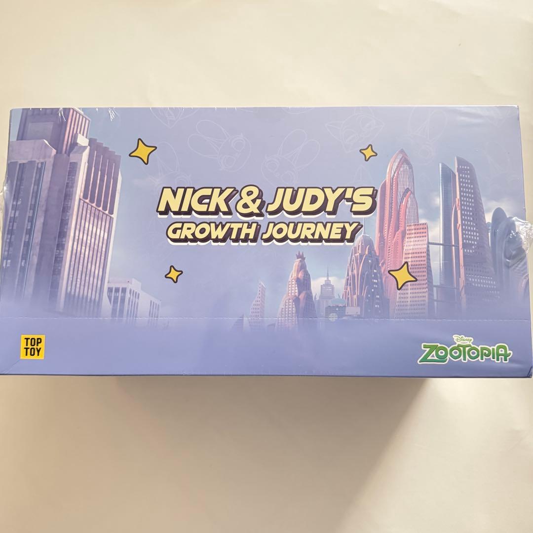 ズートピア TOY TOY ニック　ジュディ　1box 6個セット