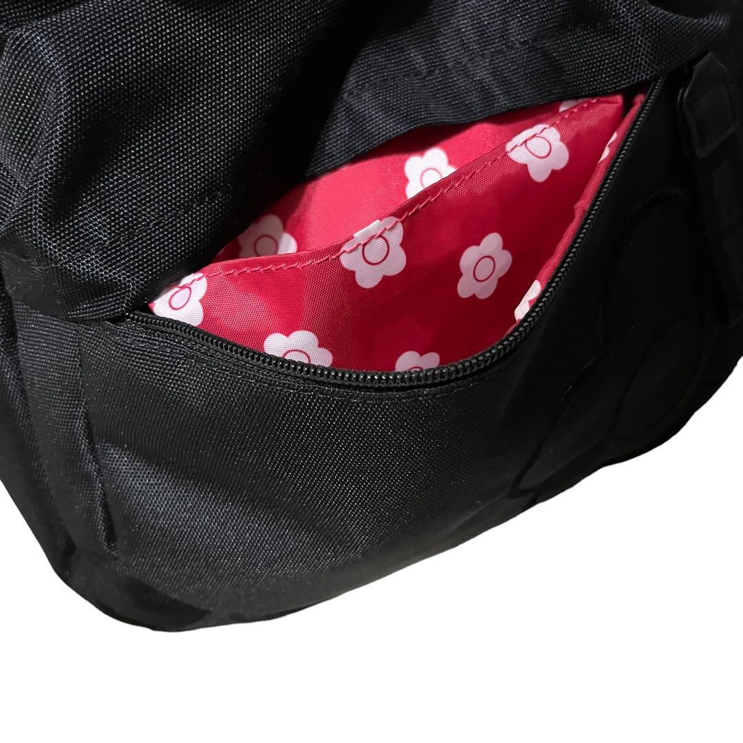 マリークワント ライトラインデイジーリュック ブラック - メルカリ