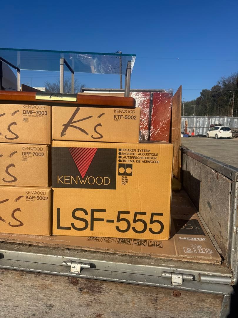 KENWOOD LSF-555 スピーカーセット元箱着き - メルカリ