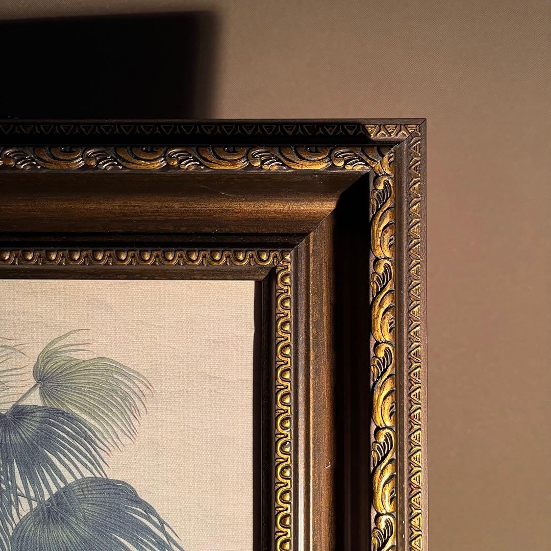 キャンバスプリントアート palm tree 絵画 額付き インテリア