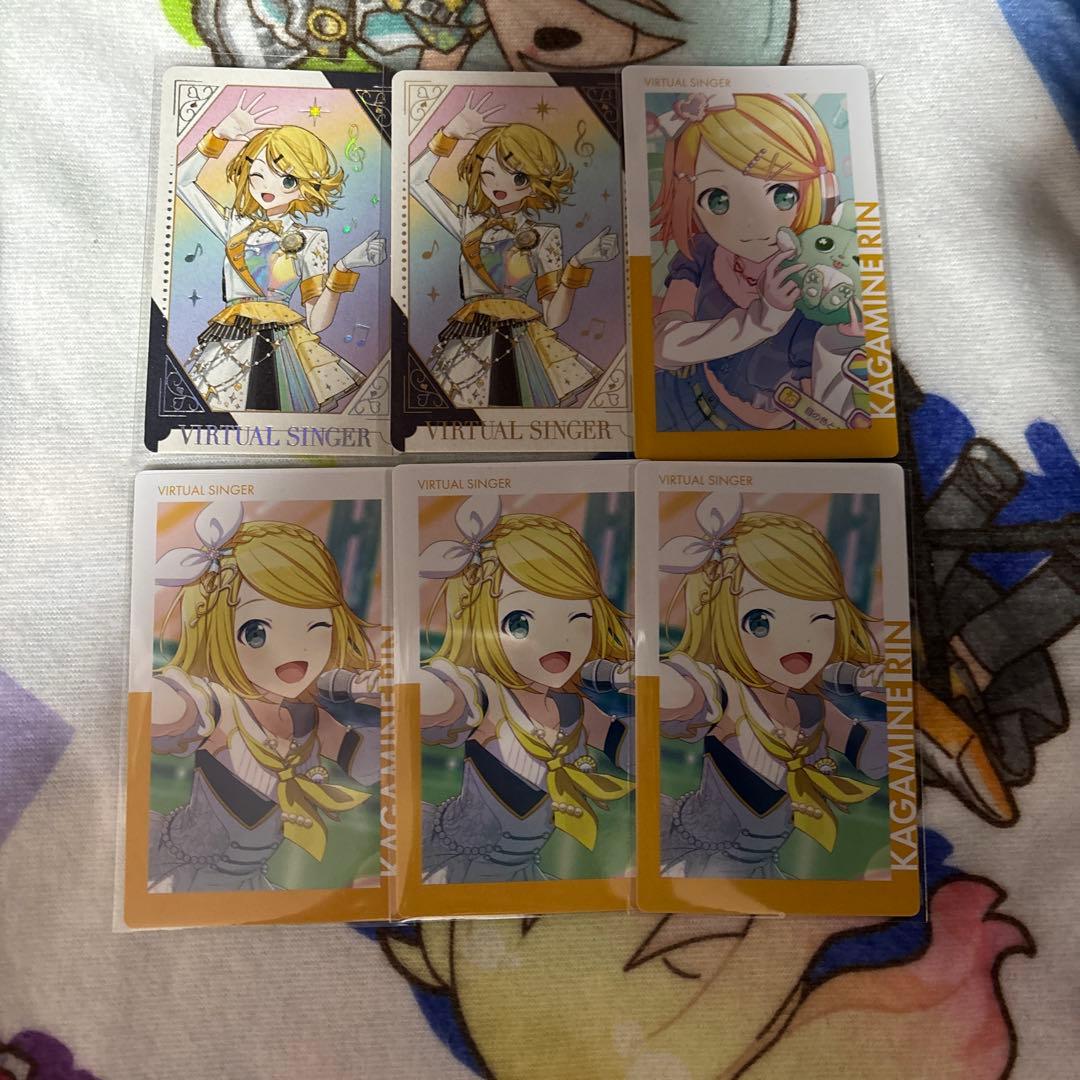 プロセカ 鏡音リン エピカ 感謝祭 グリカ 箔押し 纏め売り - メルカリ