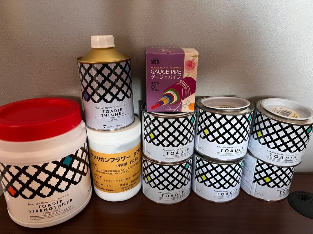 TOADIP 塗料セット アメリカンフラワー　ディップフラワー 楽天市場】ディップ液 アメリカンフラワー トアディップ 160ml 全28色