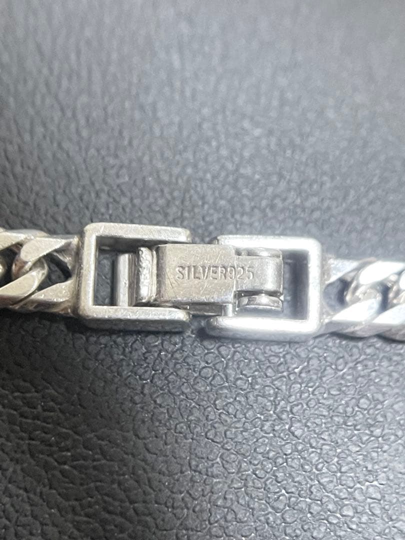 Silver925　6面ダブル　21.7g 50cm