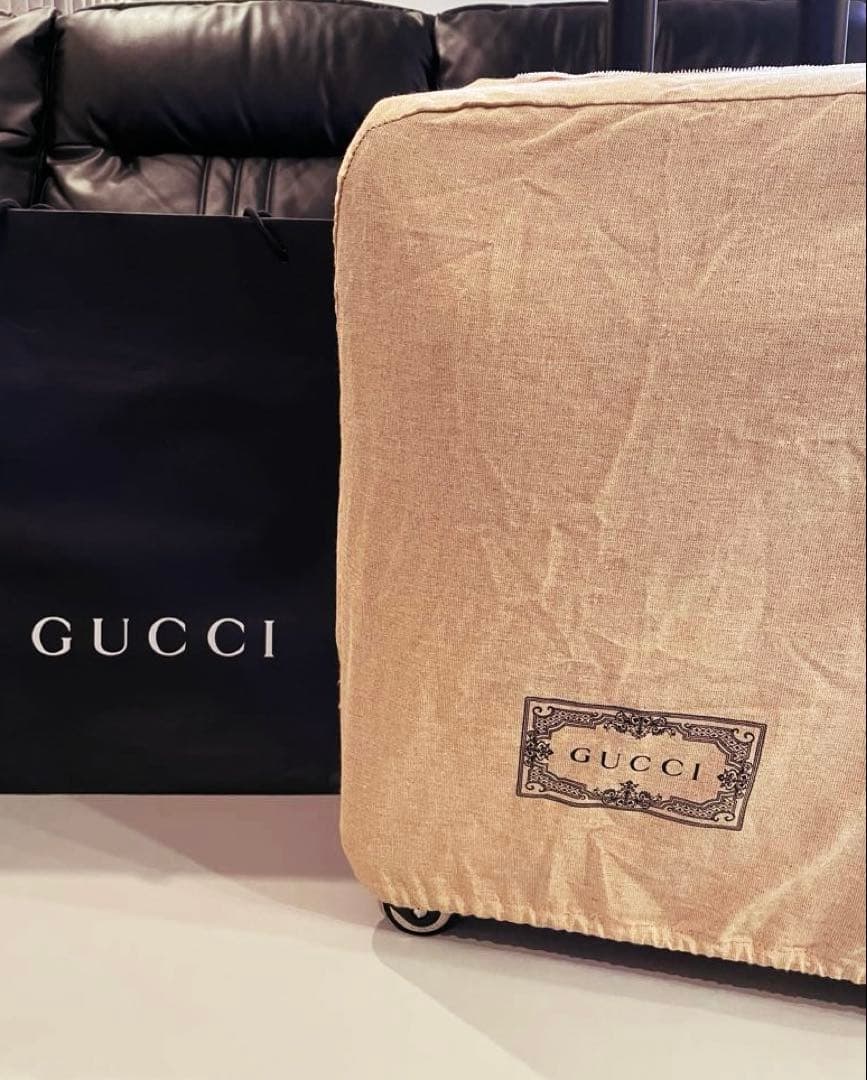 大幅値下げ！レア希少美品／機内持込】GUCCIグッチGGキャリーキャリー