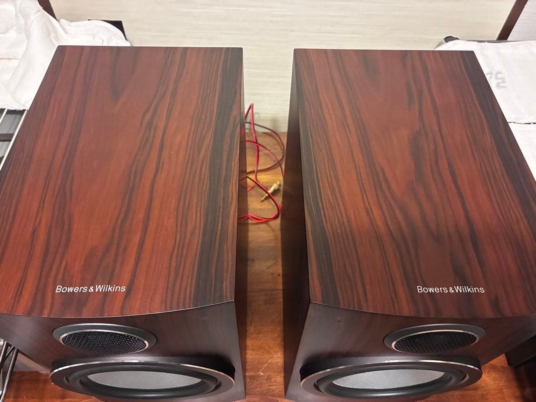 B&W 706S3 モカ色 スピーカー ペア スタンド付き - メルカリ