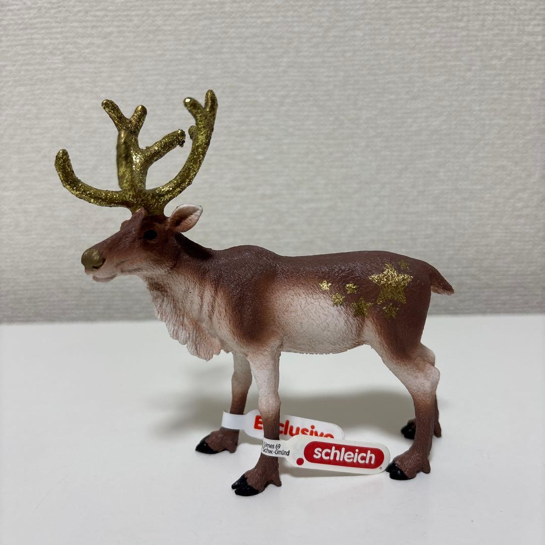 シュライヒ　クリスマス　限定　トナカイ　４体