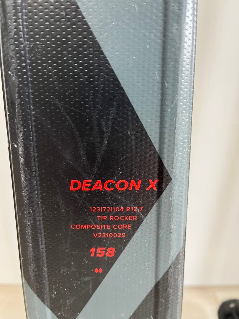 フォルクル/スキー・ビンディング2点セット& サロモン スキーポール