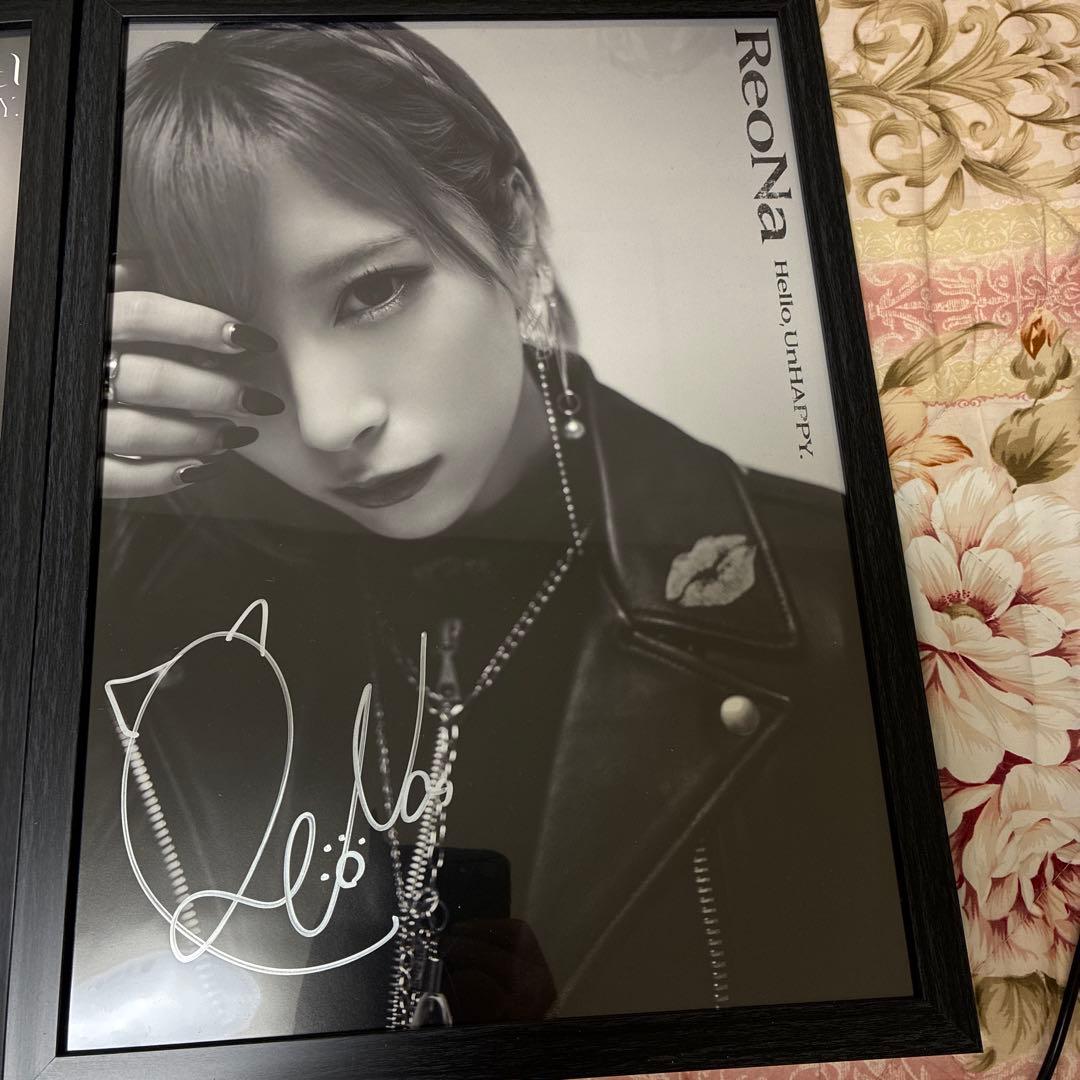 Reona ふあんくらぶ カレンダー サイン入りミニポスター2種セット