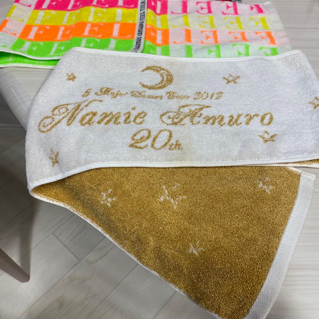 新品未使用 安室奈美恵 LIVEマフラータオル5点セット