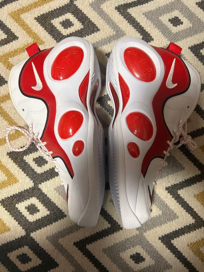 nike zoom flight95 28.5cm ズームフライト95 赤