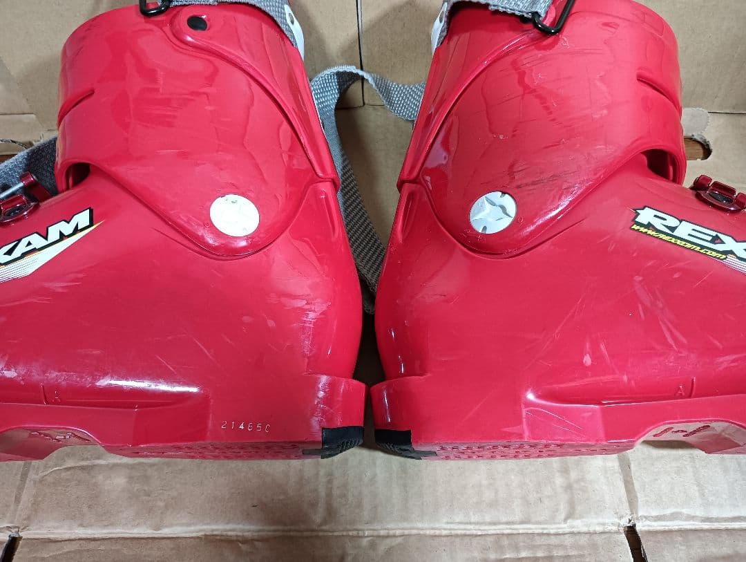 REXXAM LIBERO L90 スキー用ブーツ 赤