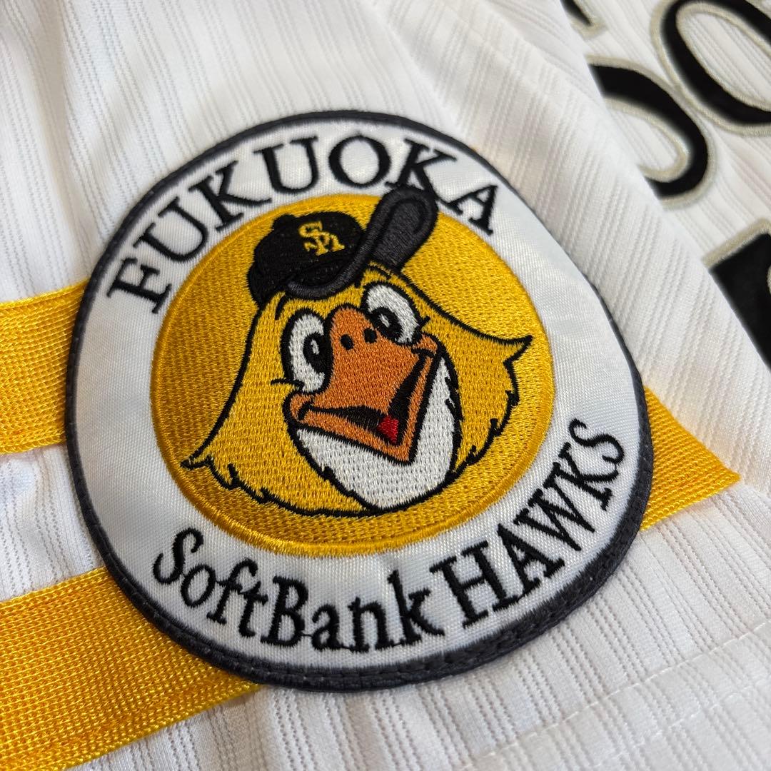 中村選手【Lサイズ 】ソフトバンク ホーム ユニフォーム 白 Majestic製