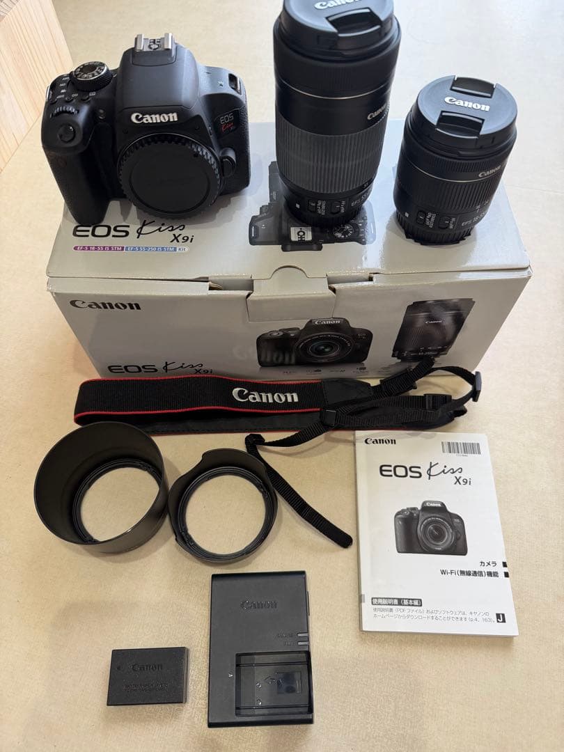 canon eos kiss x9i 望遠セット おまけ付き 2026年最新】canon kiss x9i 望遠レンズの人気アイテム - メルカリ