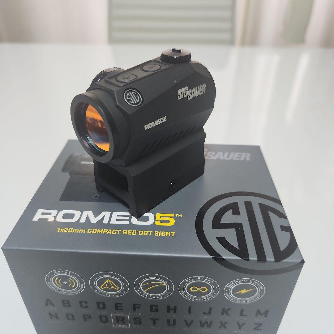 SIG SAUER ROMEO5⚠️4月30日まで⚠️ Sig Sauer Romeo5 | Gen II | 1x20mm | 2 MOA | Green Dot - Sig Sauer