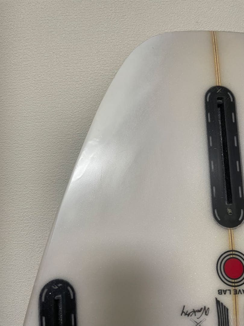 手渡し　ジャスティスサーフボード　TOPO 5‘8 28.9L