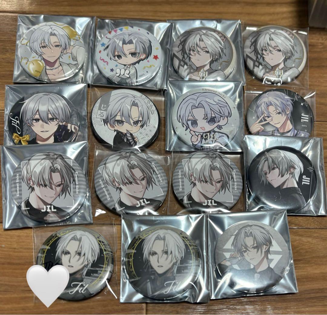 バラ売り可 Element sicks JIL 缶バッジ※残個数は説明欄 - メルカリ