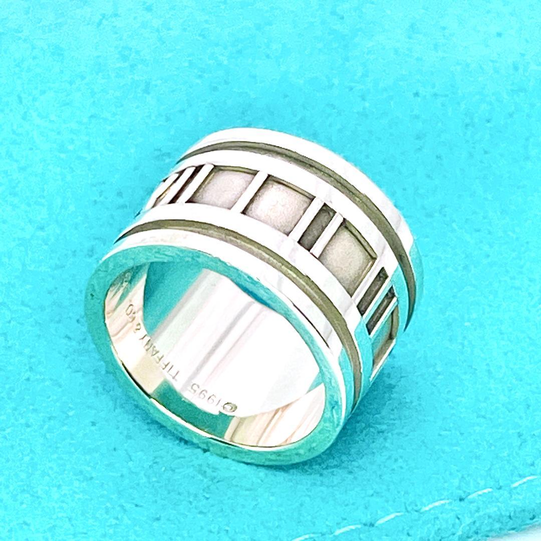 TIFFANY&Co. ティファニー アトラスワイドリング 約8号 - メルカリ