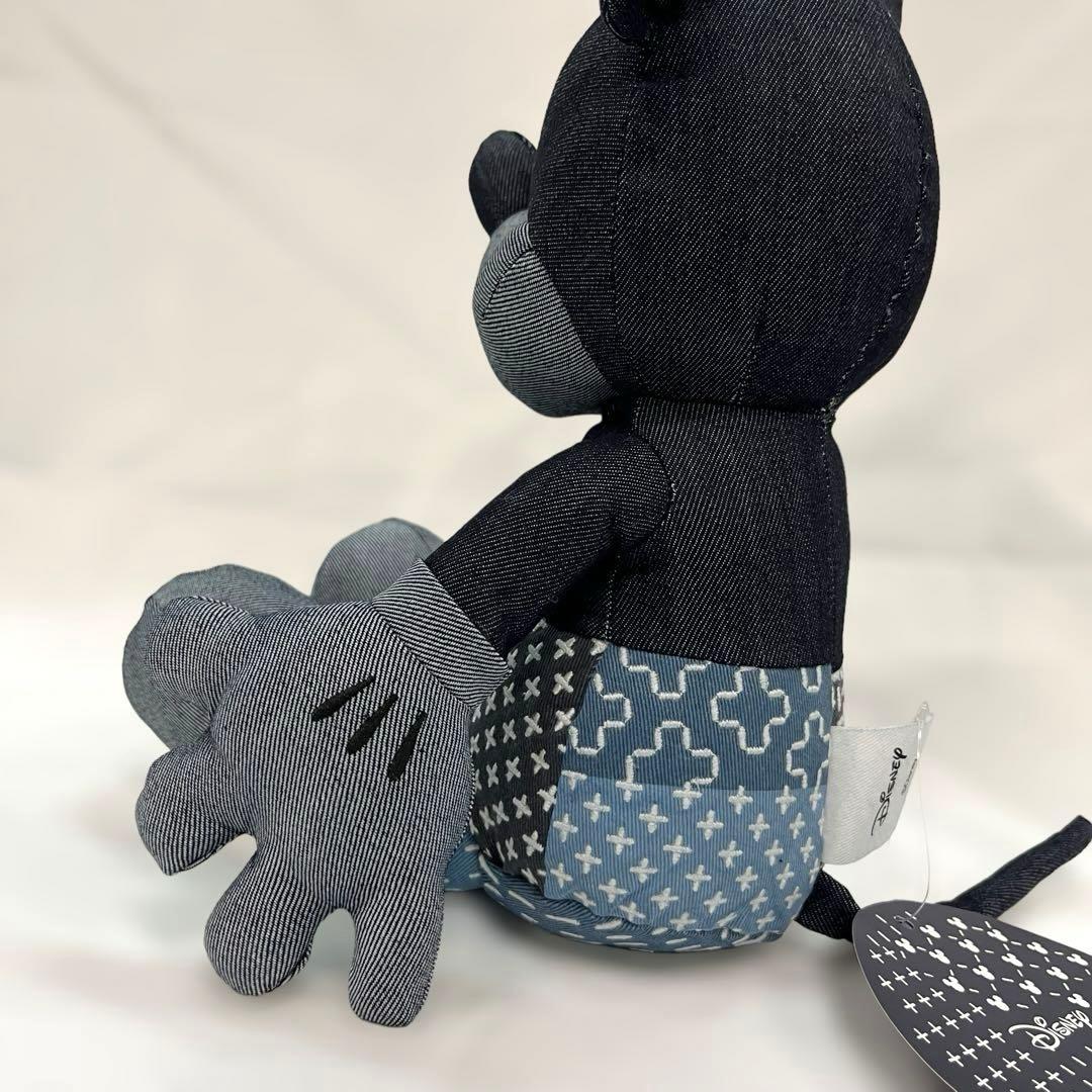 日本未発売　FDMTL ディズニー ミッキー ミッキーマウス　刺し子　ぬいぐるみ