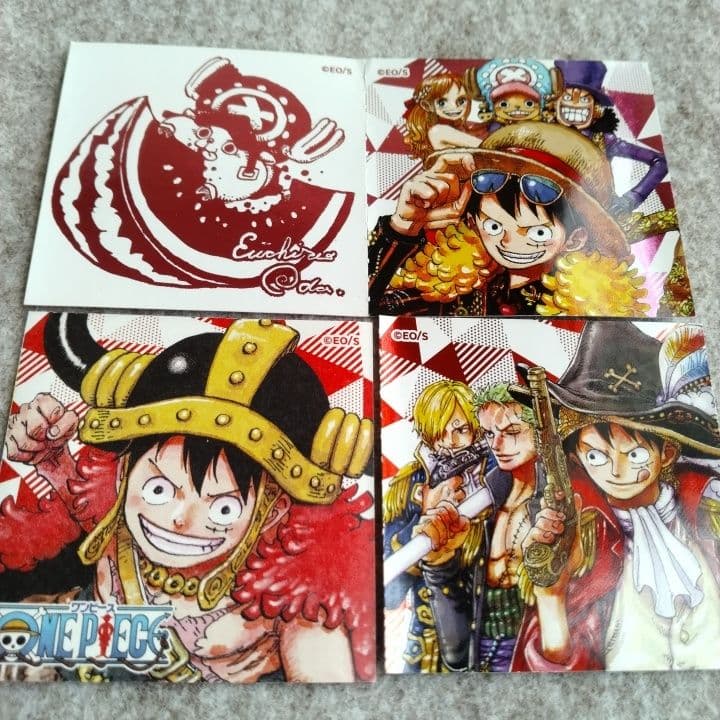 ワンピース ナツコミステッカー 4枚セット - メルカリ