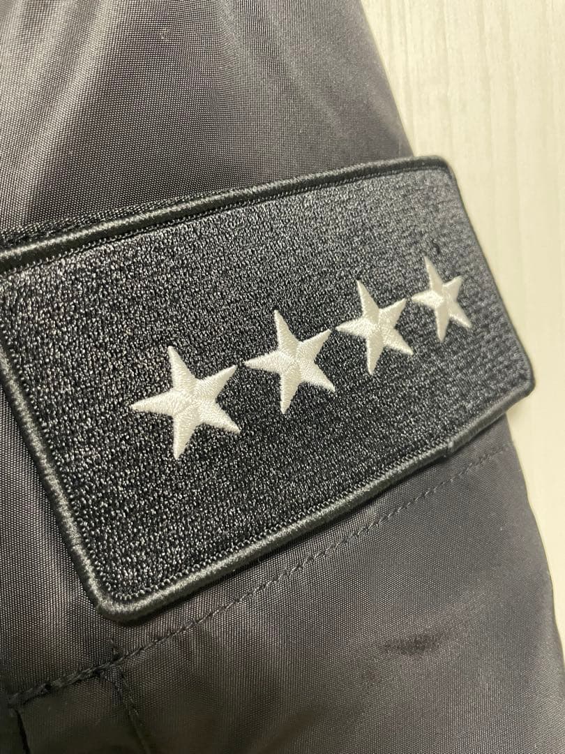 【美品 L 試着のみ】BUMP OF CHICKEN MA-1 ジャケット 黒