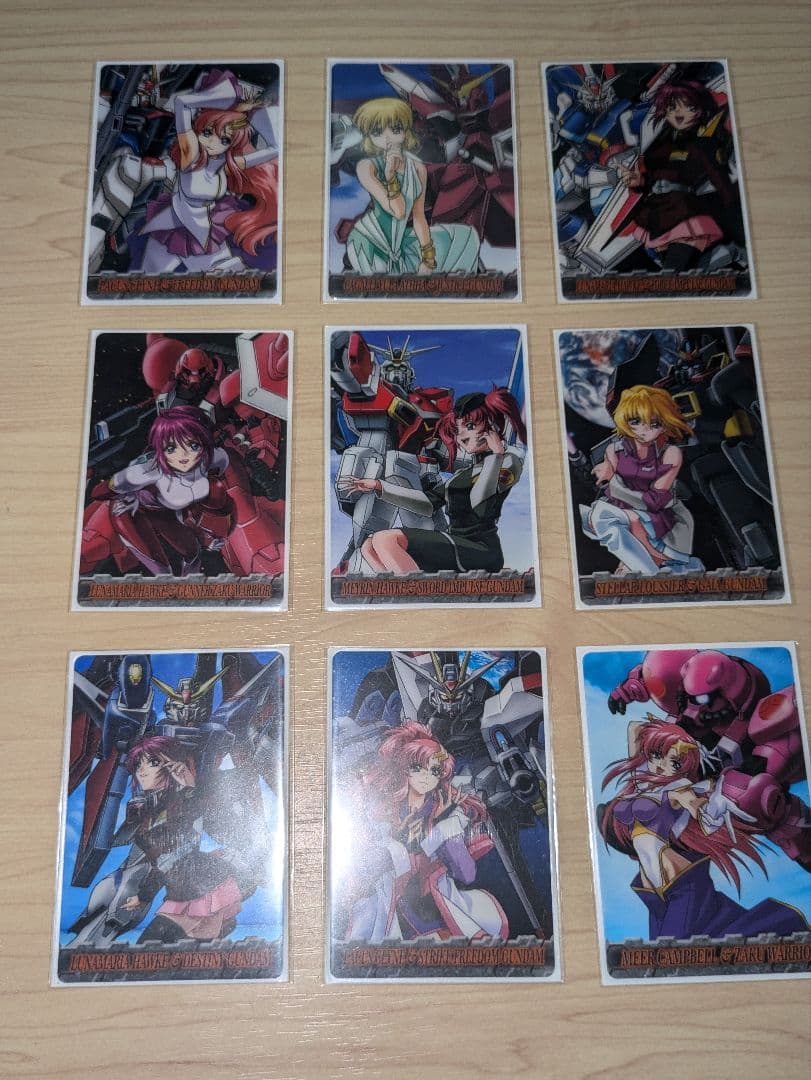 ガンダムウエハース　森永　ヒロイン　48枚セット　メルカリ便