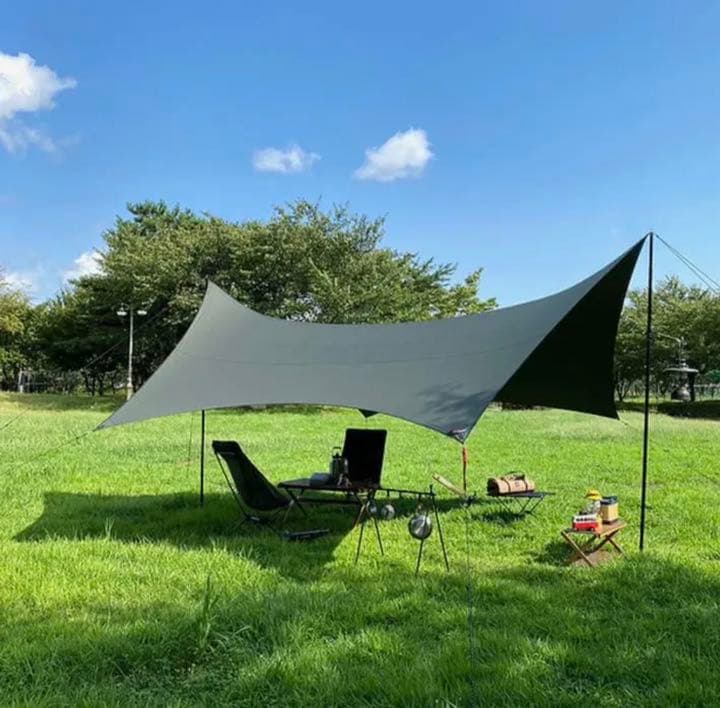 【Mac One】マックワン ヘキサタープ Lサイズ (アームドグリーン) タープ】存在感、機能性抜群！ MAC ONEのヘキサタープ | アーベイキャンプ