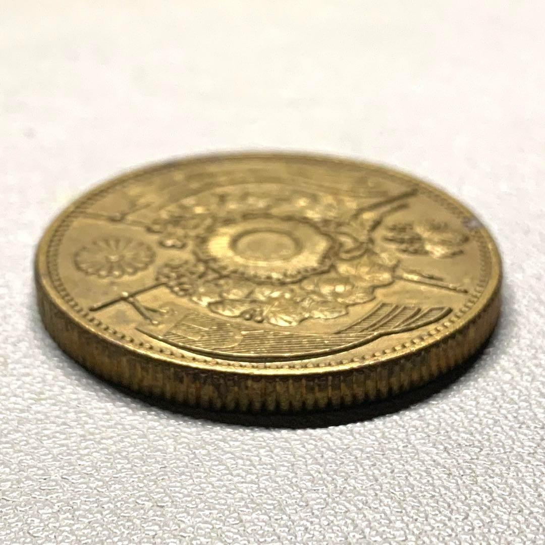 レプリカ20円金貨 大日本 明治3年 二十圓 直径35.1mm 重さ23.6g - メルカリ