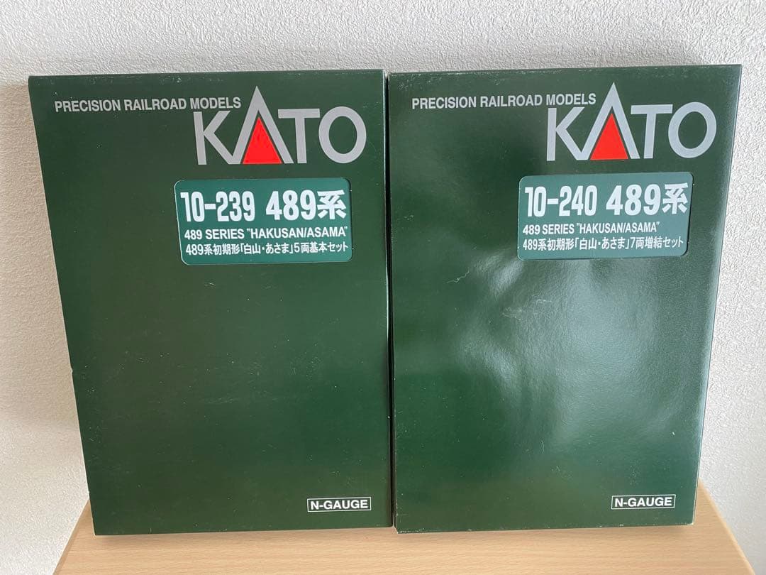 【フル編成】KATO 489系 初期形「白山・あさま」12両セット（基本＋増結） 入線整備】489系初期型「白山・あさま」～動力の2M化（現行風