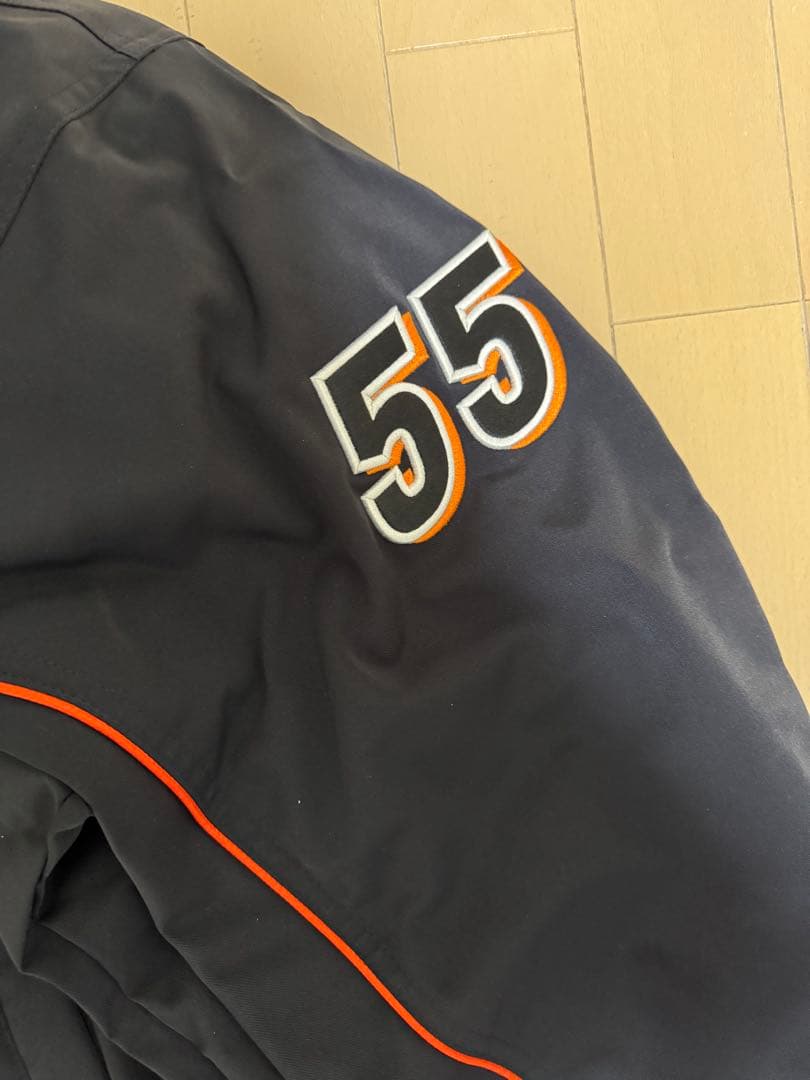 美品 ジャイアンツ 松井秀喜 グランドコート サイズXOO - メルカリ