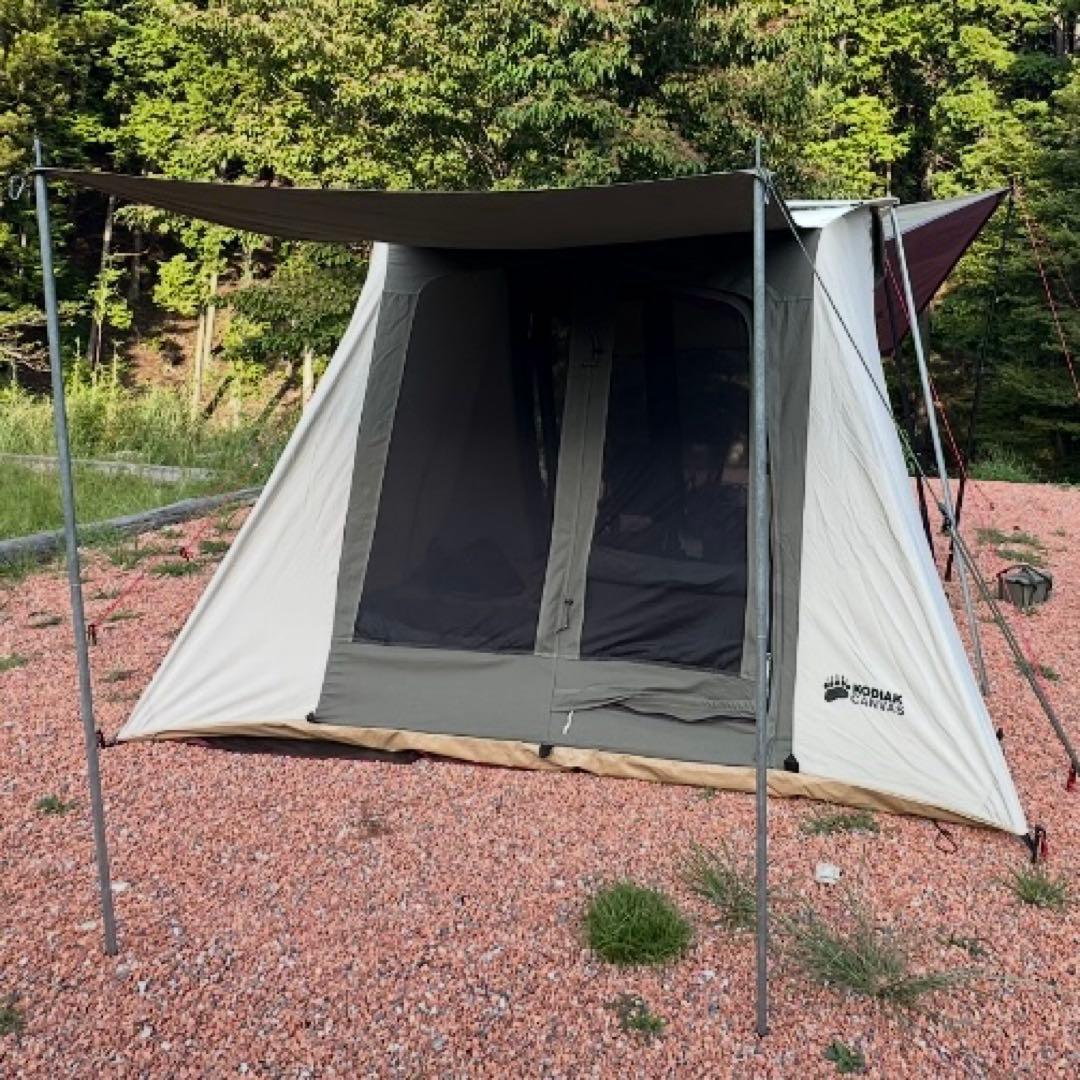 コディアックキャンバス４人用 4人用 Flex-Bow Deluxe グランドシート付 コットンテント – KODIAK CANVAS