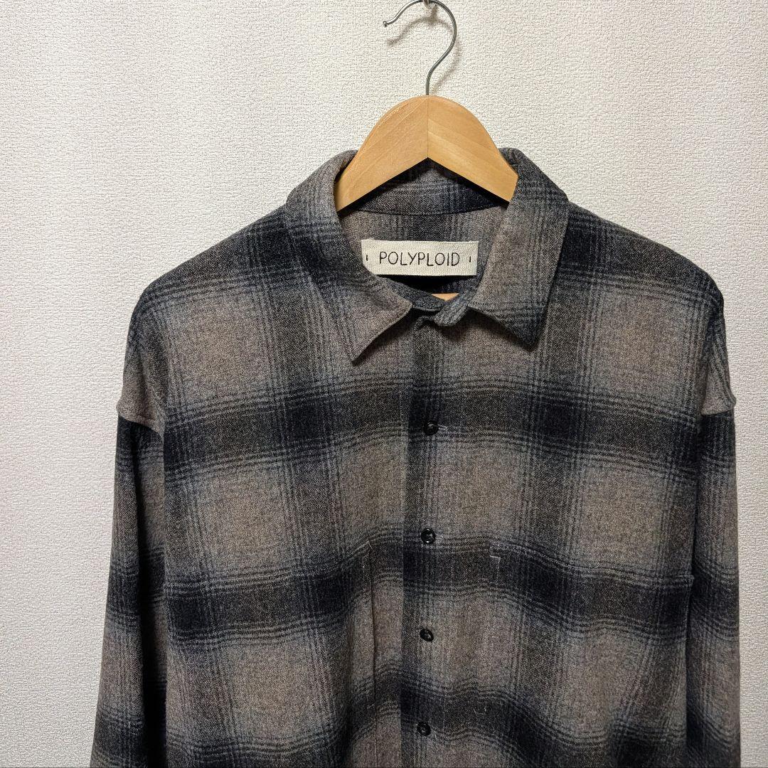 tk1992さん専用】POLYPLOID SHIRTJACKET B 24aw - メルカリ