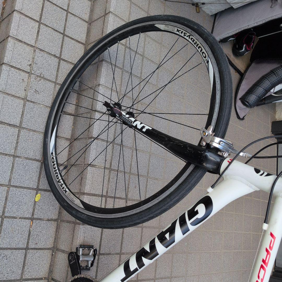 ジャイアントPACE Mサイズ中古バラ完 10速 傷錆ペイント多数 乗れます