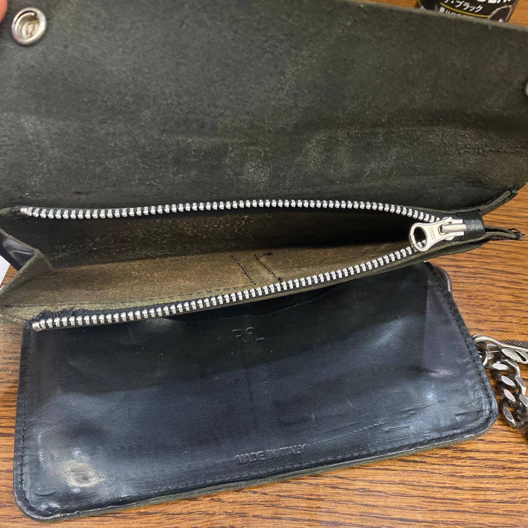 RRL トラッカーウォレット イタリア製 - メルカリ