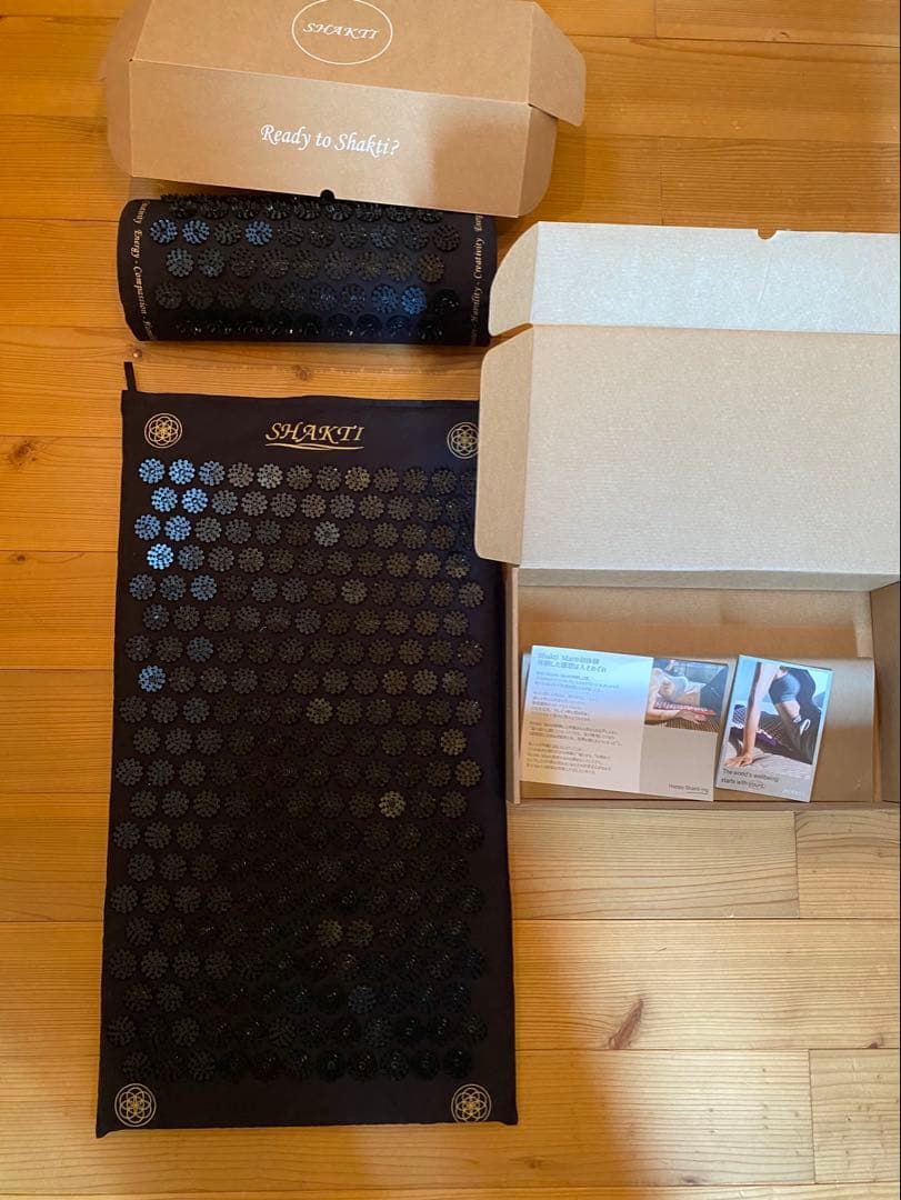 正規品」SHAKTI シャクティマット（オリジナル）ピローセット「箱あり