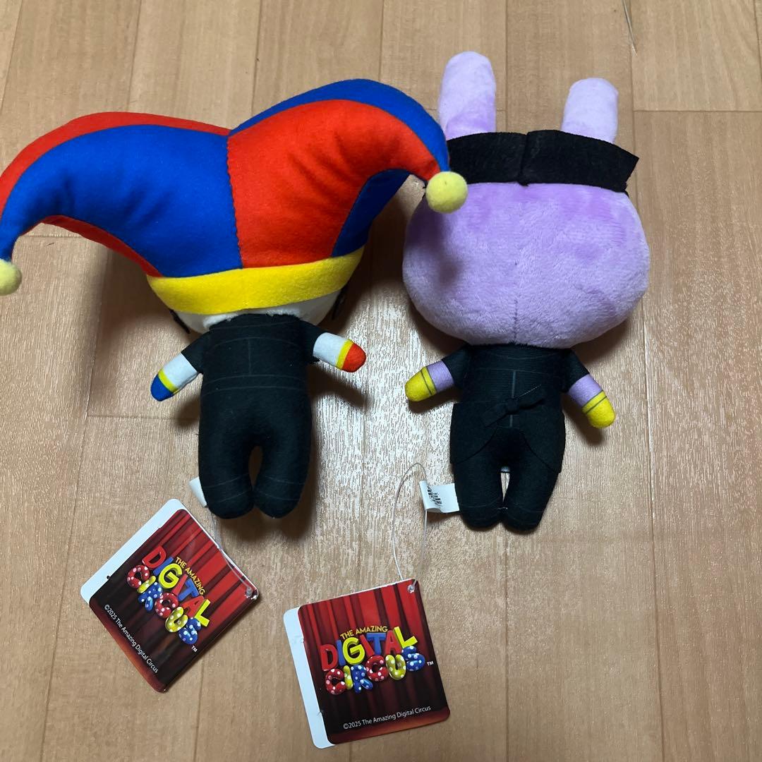 アメイジングデジタルサーカス ぬいぐるみ ファーストフードver. 2種