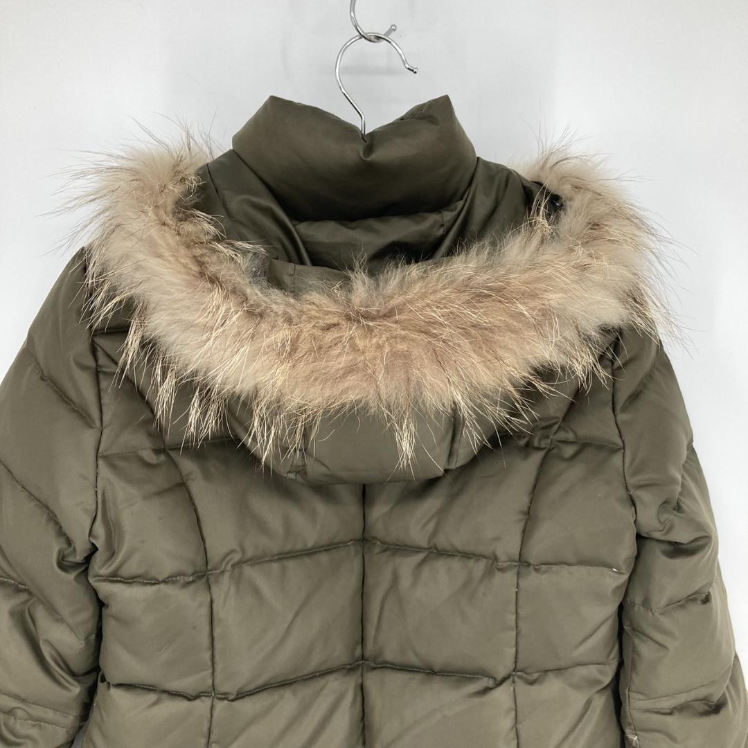 PREMA INCLUSION カーキ ダウンジャケット ファー付き 38サイズ - メルカリ