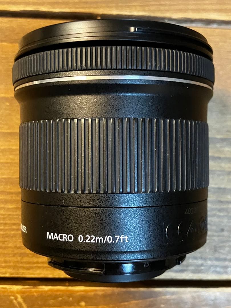Canon EF-S 10-18mm F/4.5-5.6 極美品　軽量自撮り配信