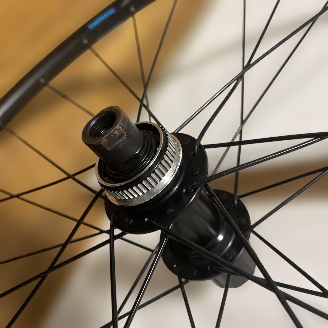 シマノ WH-RS171 完組ホイール 黒 前後2本セット ディスクブレーキ用