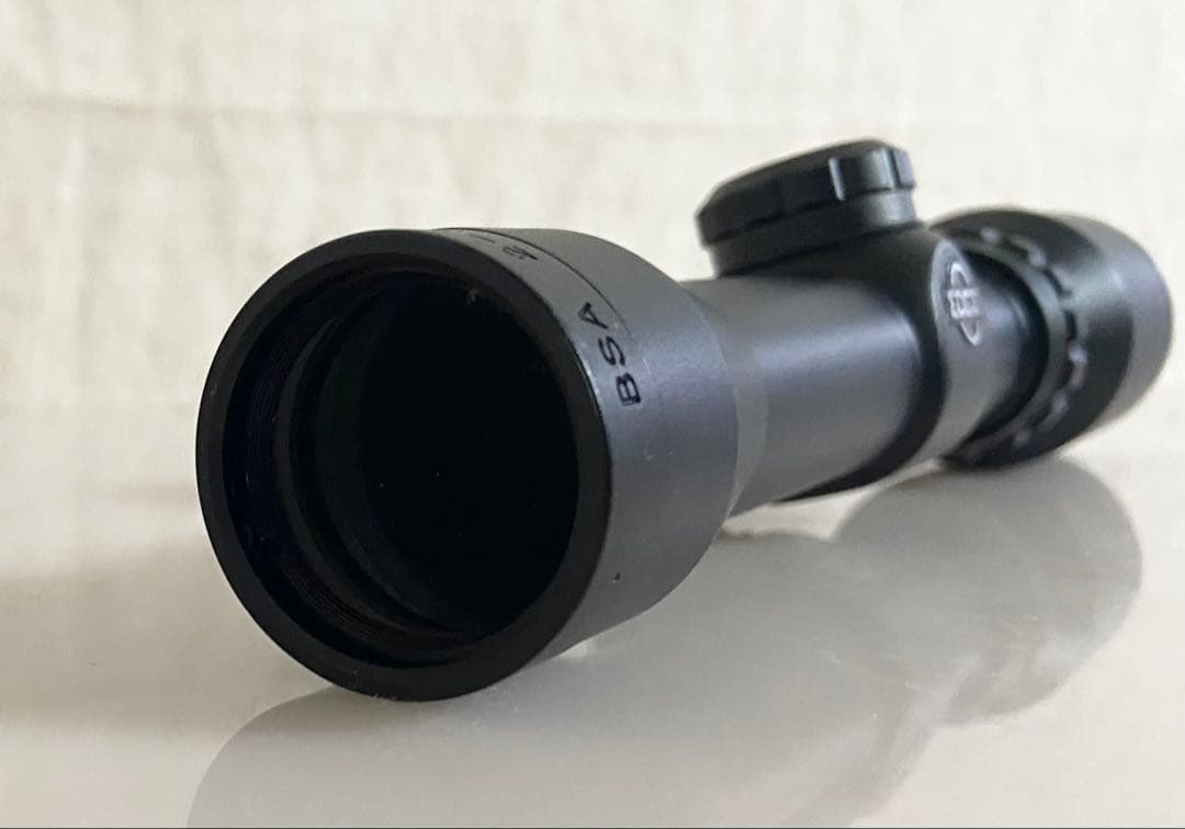 実物 BSA Edge 2-7×20 ピストルスコープ