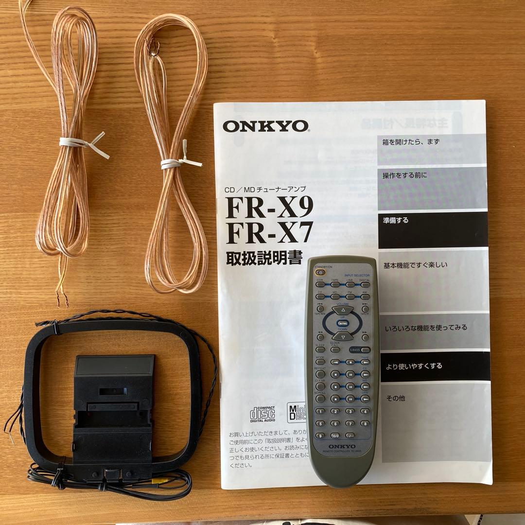 ONKYO FR-X7 CD/MDコンポ ＋ D-SX7 スピーカーセット - メルカリ