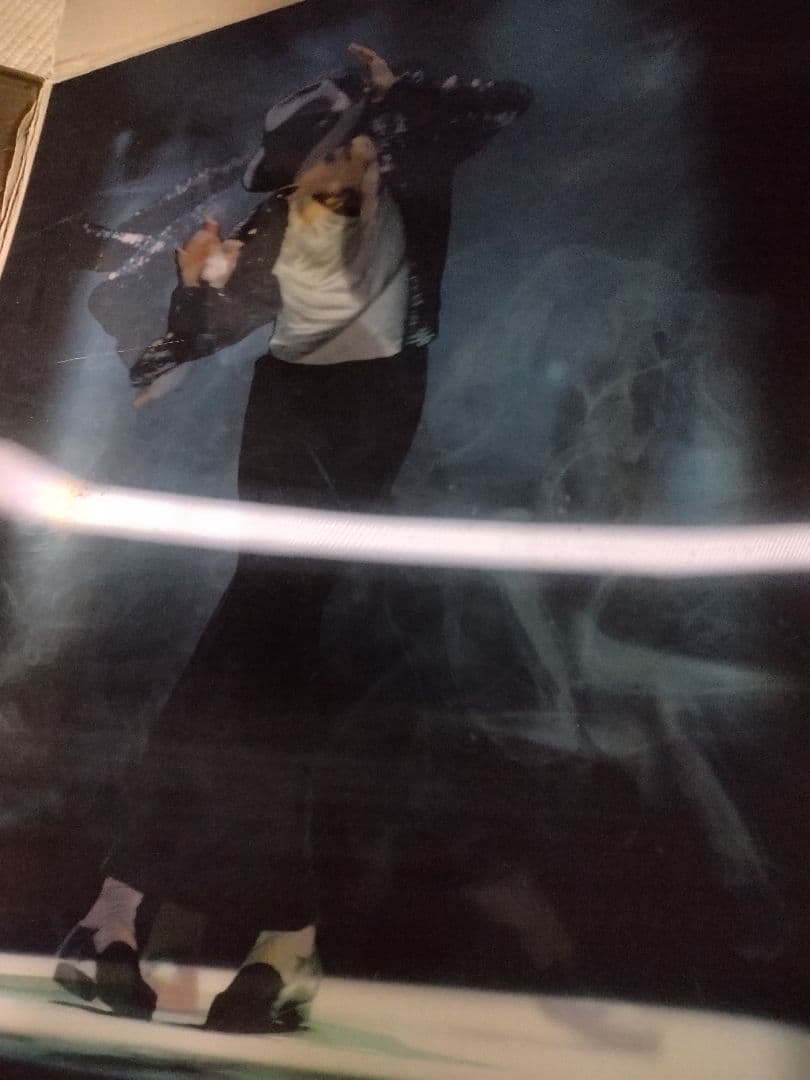 貴重‼️硬質プラスチック製‼️追悼マイケル・ジャクソン 3Dポスター‼️