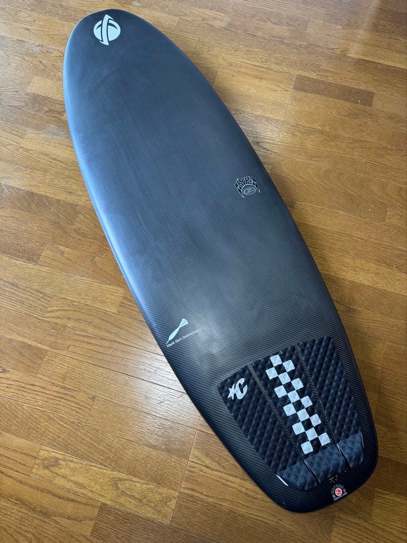 all カーボン ロスト パーティプラッター ブラックダート 5'8” 美品