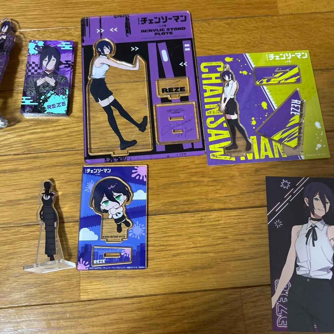 チェンソーマン　レぜ　アクリルスタンド　特典　まとめ売り　台湾