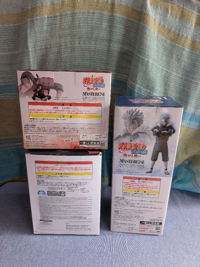 一番くじ NARUTO疾風伝 繋がる思い 千手柱間 ·扉間兄弟＋αセット