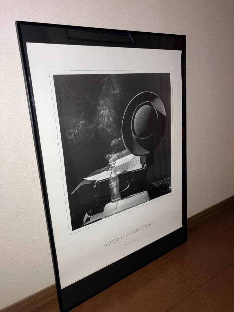 ビンテージ！★1987年 オランダ製 レスターヤング 額付 ポスター JAZZ ビンテージ！☆1987年 オランダ製 レスターヤング 額付 ポスター JAZZ