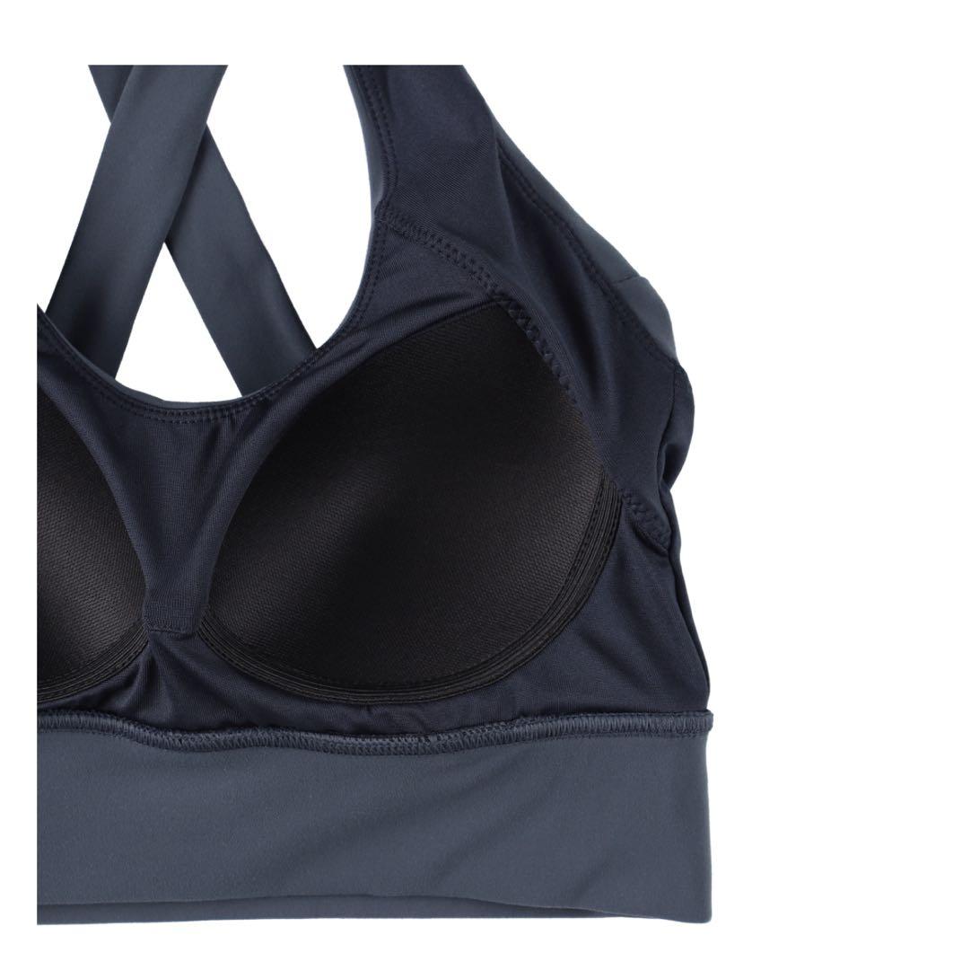 xg4656 RUELLE スポーツ ブラ ダークブルー/M